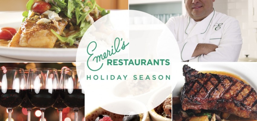 Celebrate the Holiday Season with Emeril's New Orleans Restaurants!